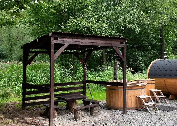 Luxussátor Dragon Glamping Luže